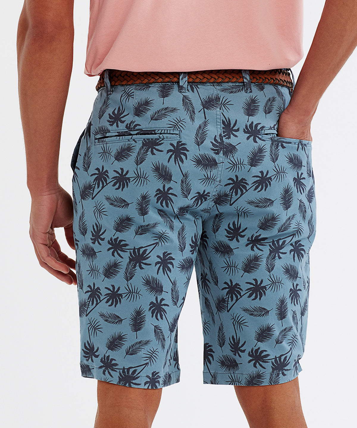 Men’s palm print shorts