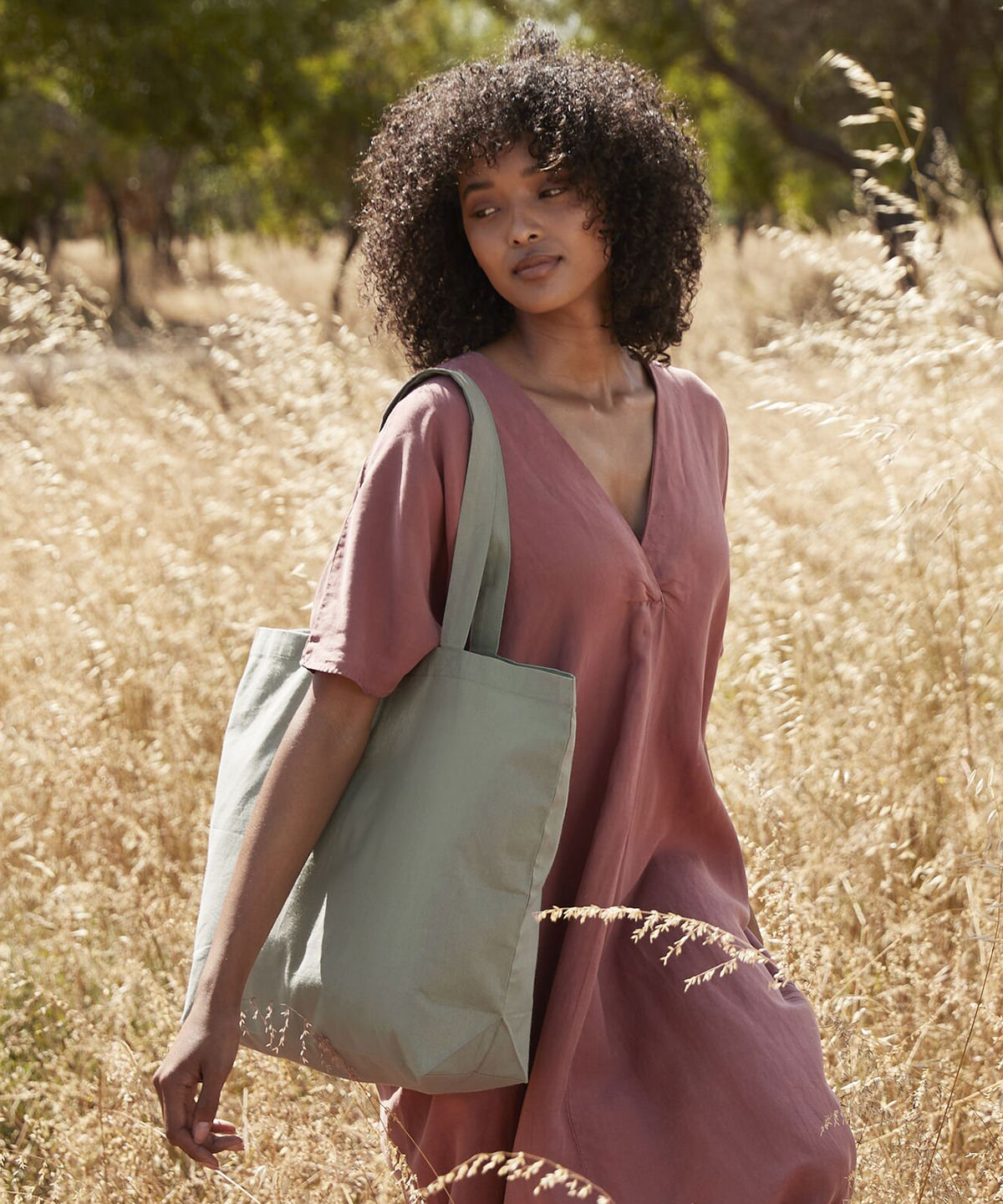 Organic cotton InCo. maxi bag for life