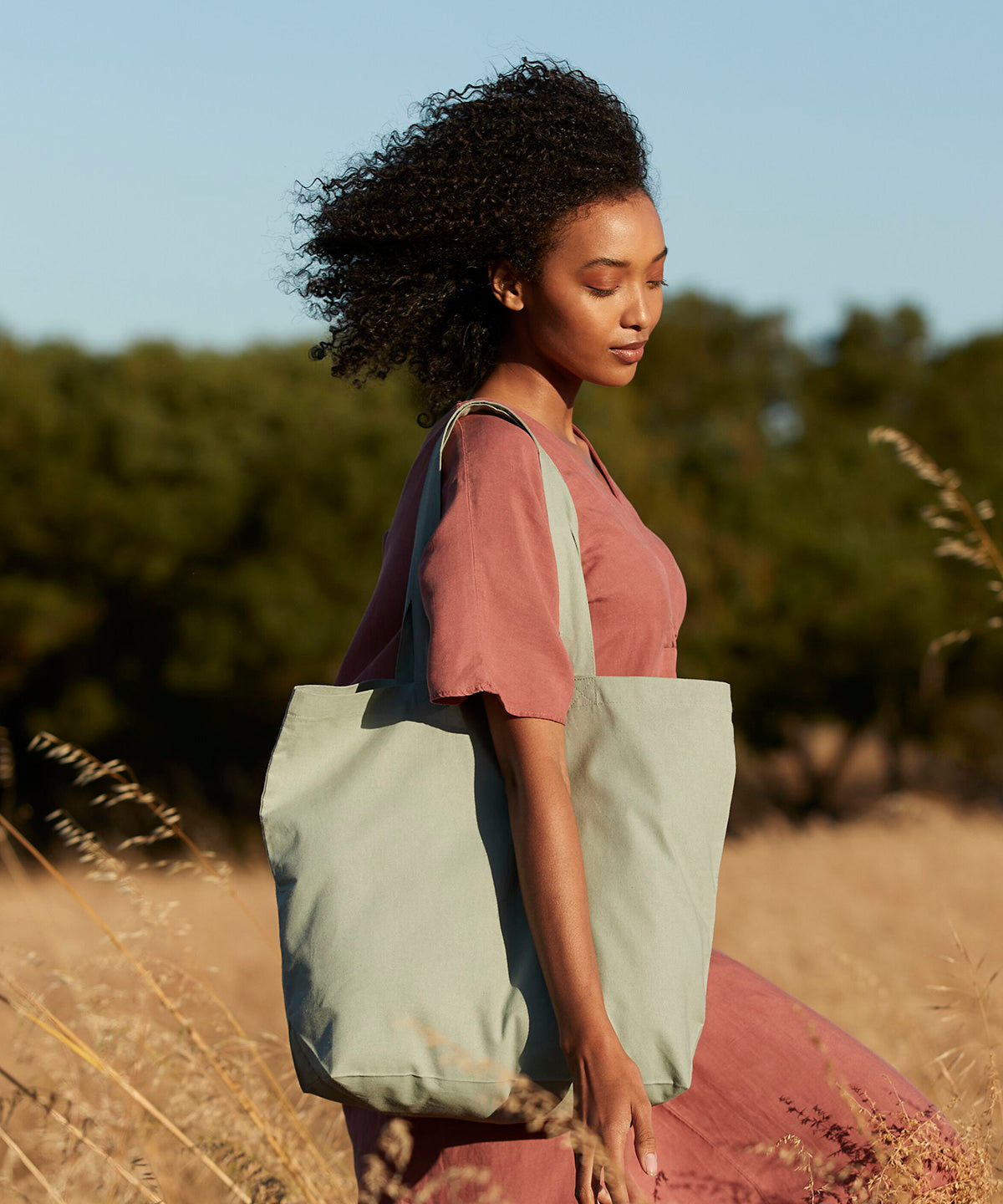Organic cotton InCo. maxi bag for life