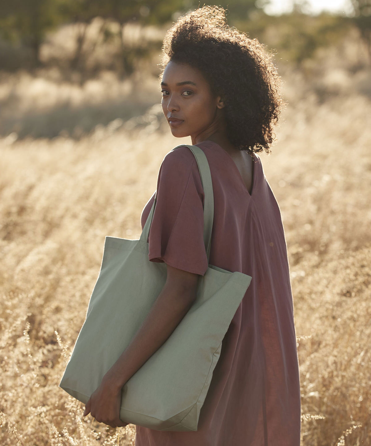 Organic cotton InCo. maxi bag for life