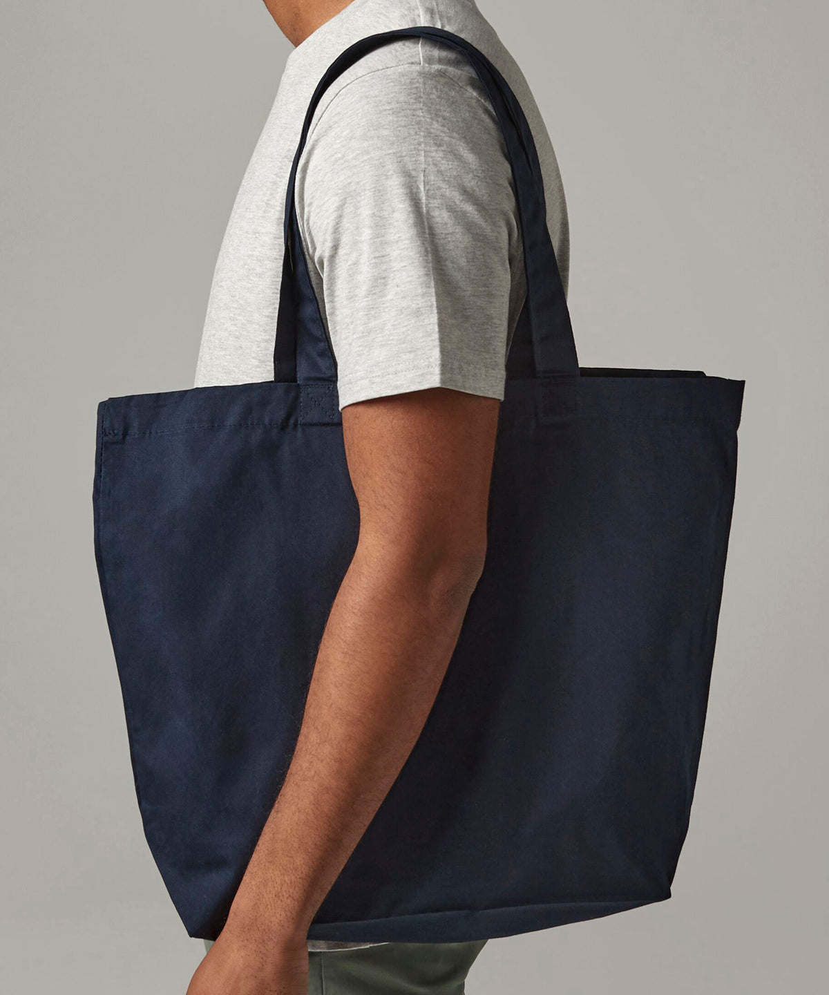 Premium cotton maxi tote