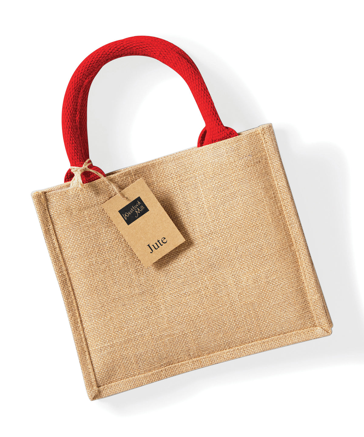 Jute mini gift bag