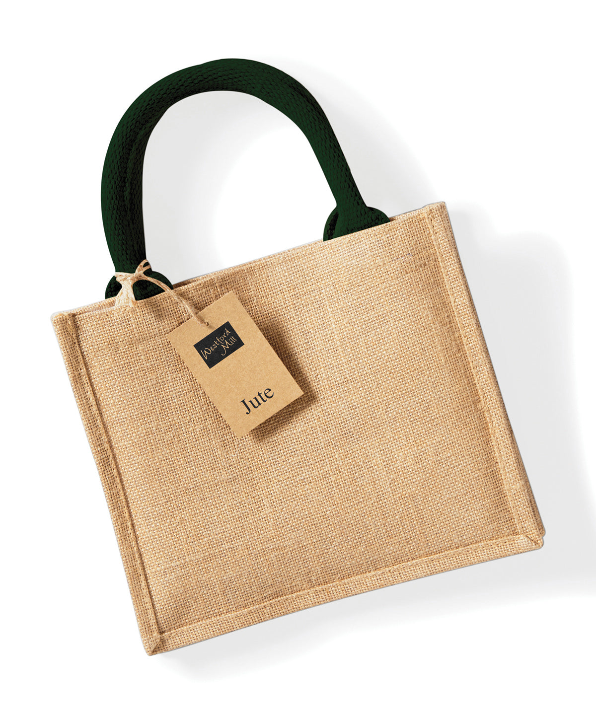 Jute mini gift bag