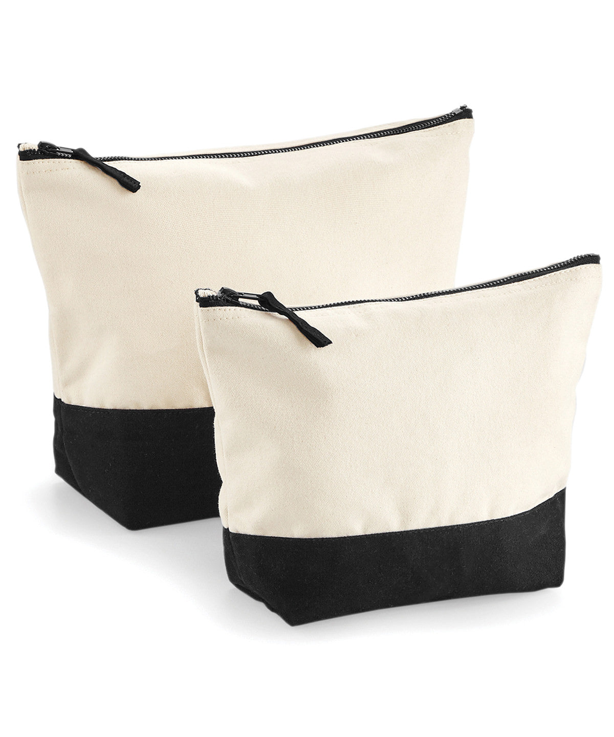 Dipped base canvas accessory bag
