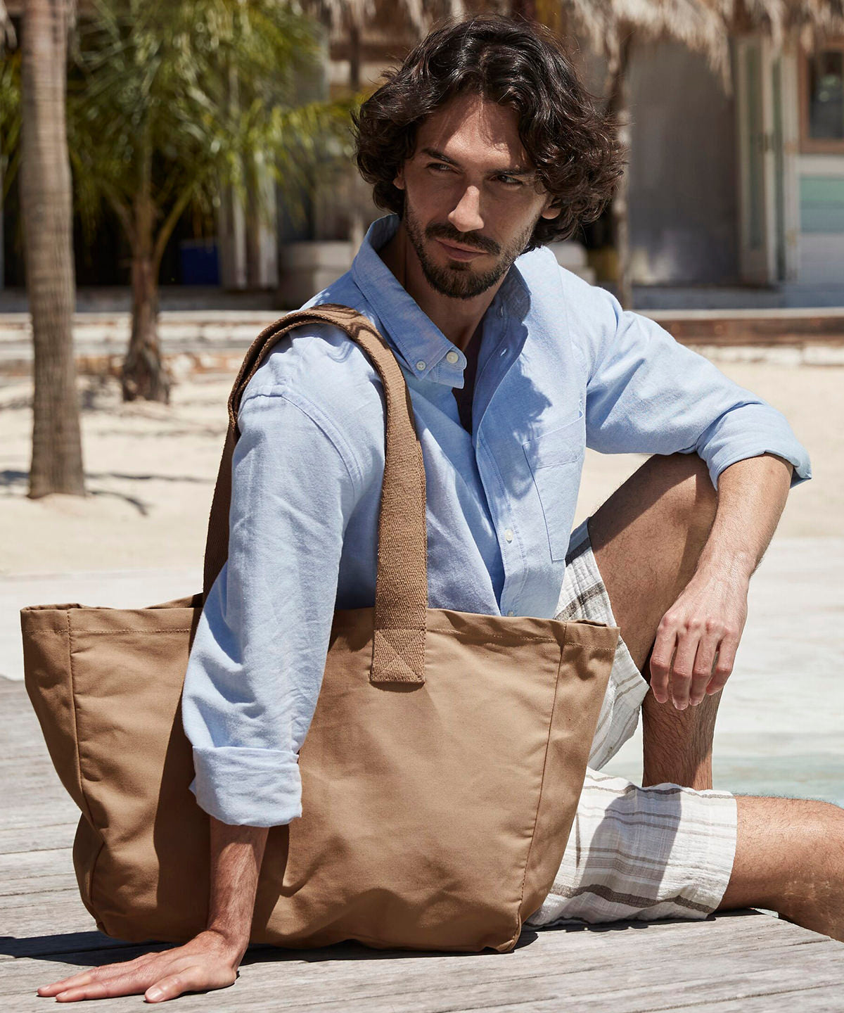 Everyday canvas tote