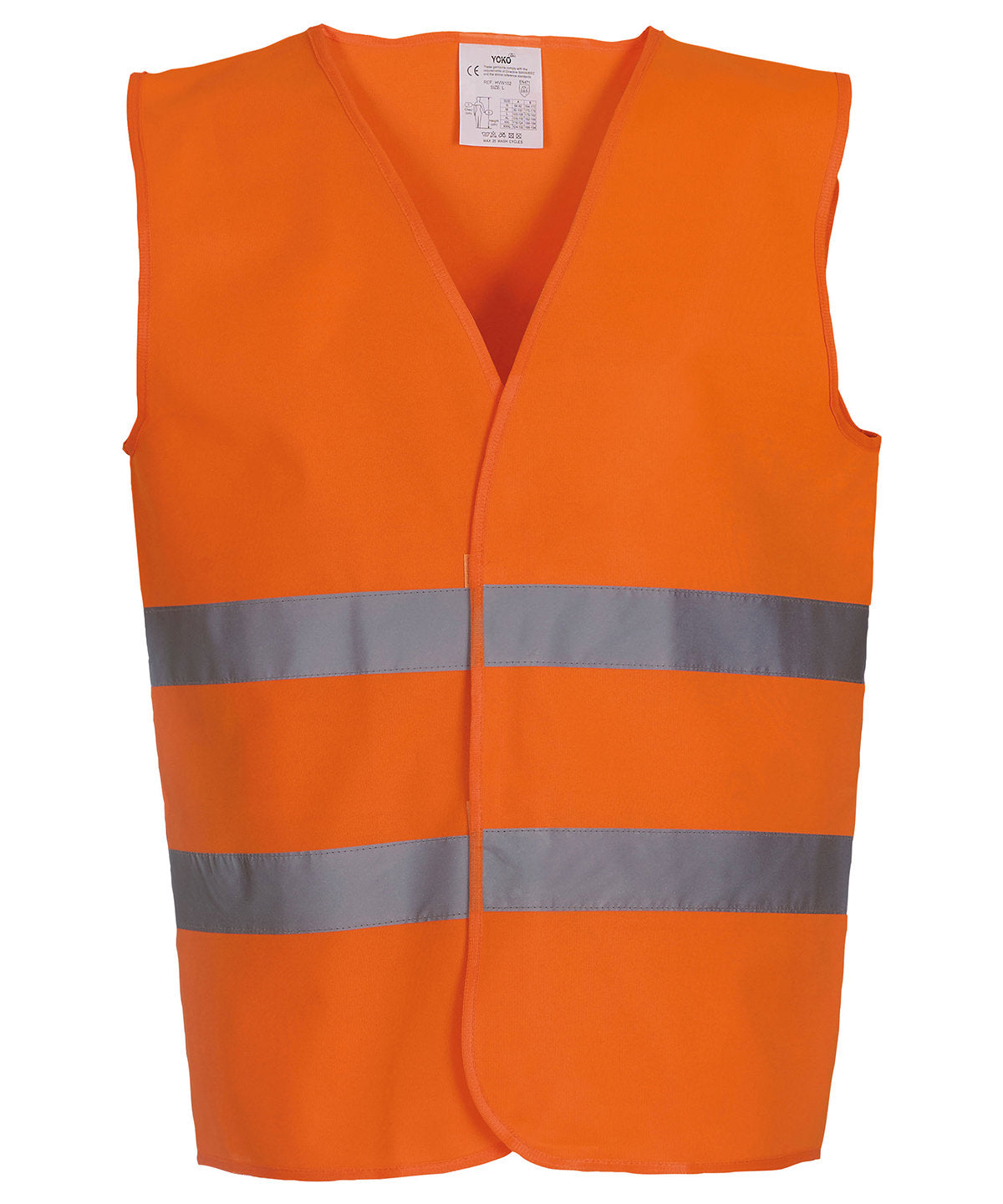Hi-vis 2-band waistcoat (HVW102)