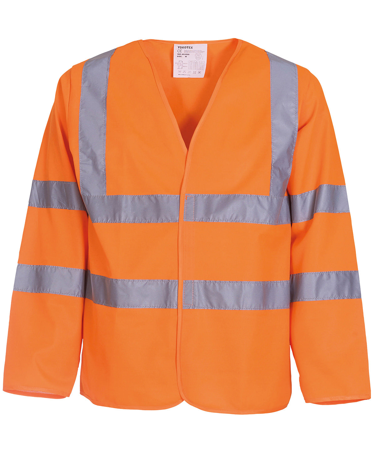 Hi-vis long sleeve waistcoat (HVJ200)