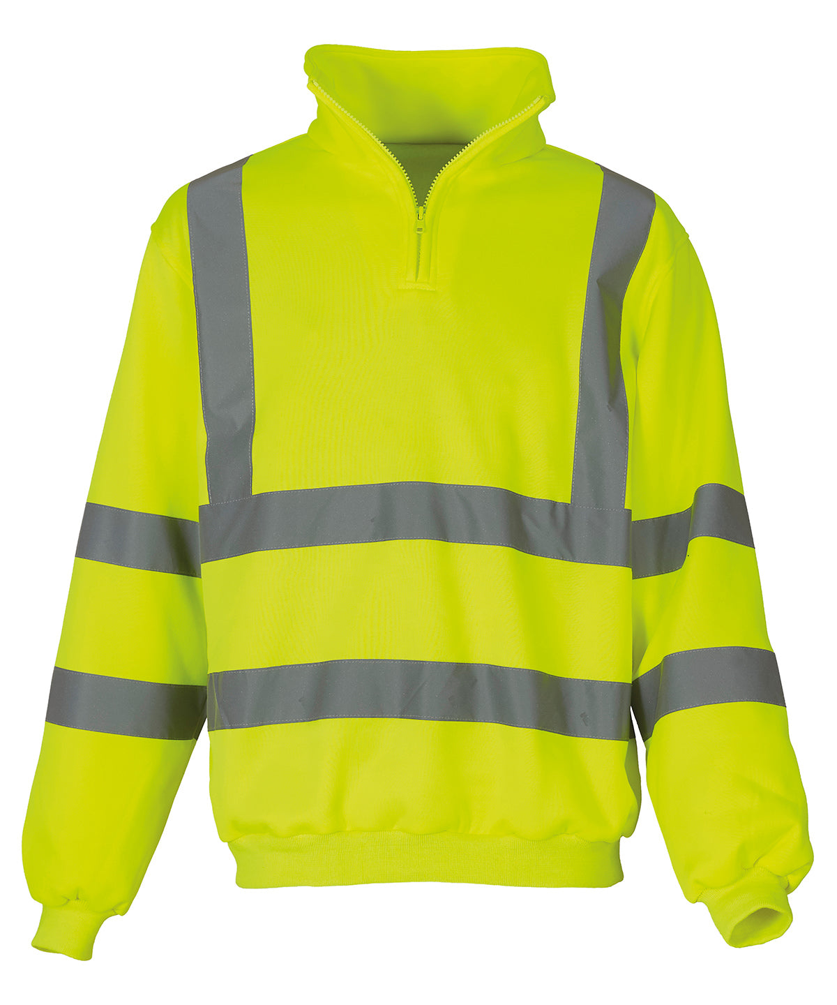 Hi-vis ¼ zip sweatshirt (HVK06)