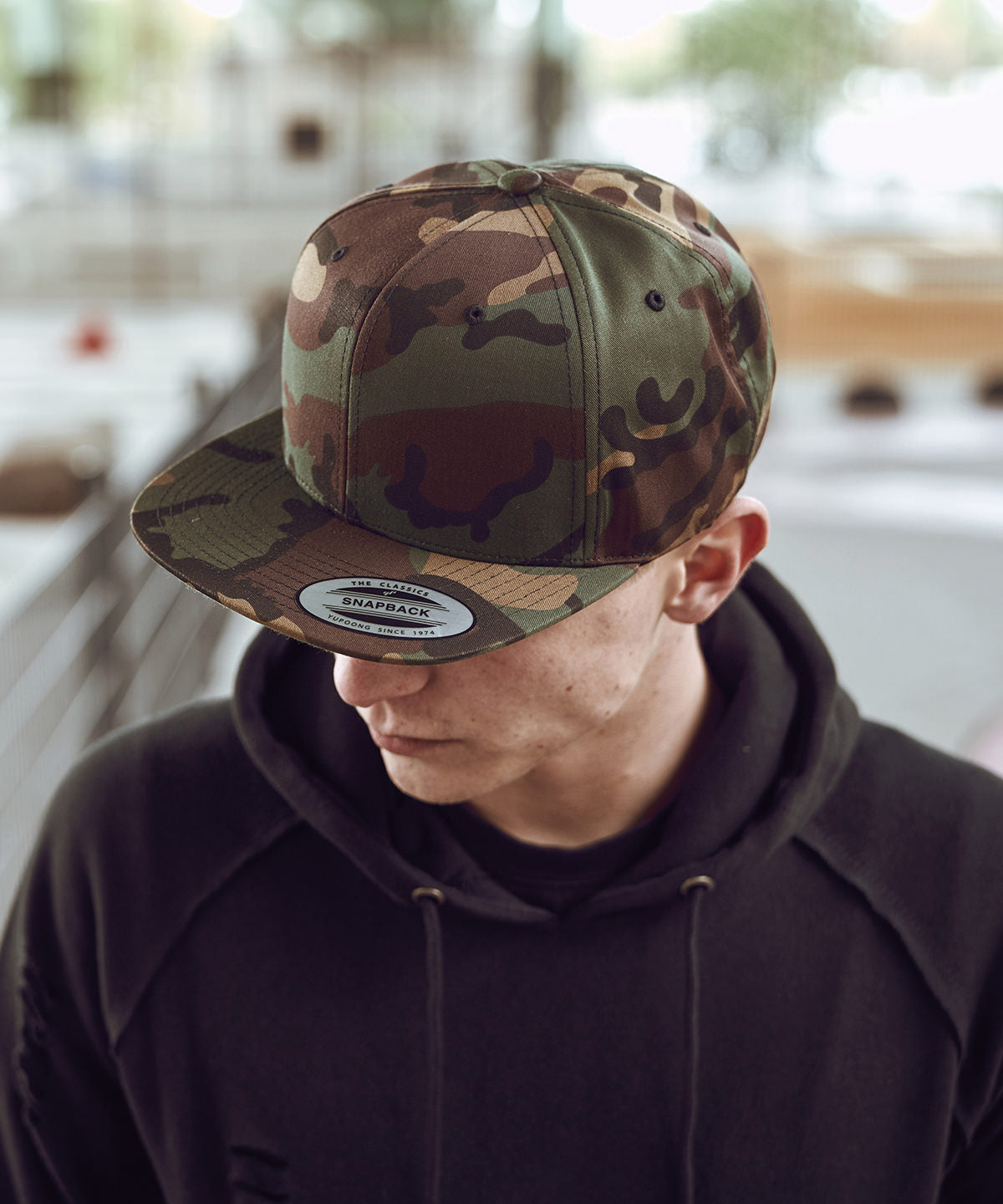 Camo classic snapback (6089CF)