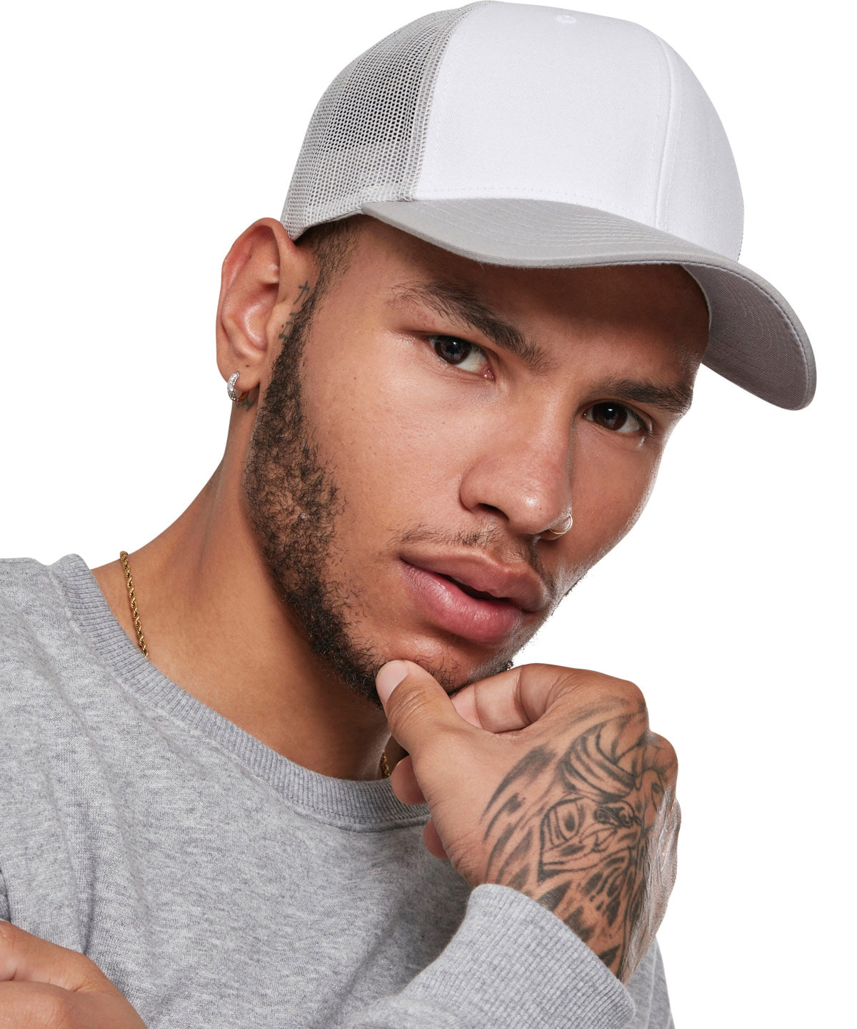 Retro trucker coloured front (6606CF)