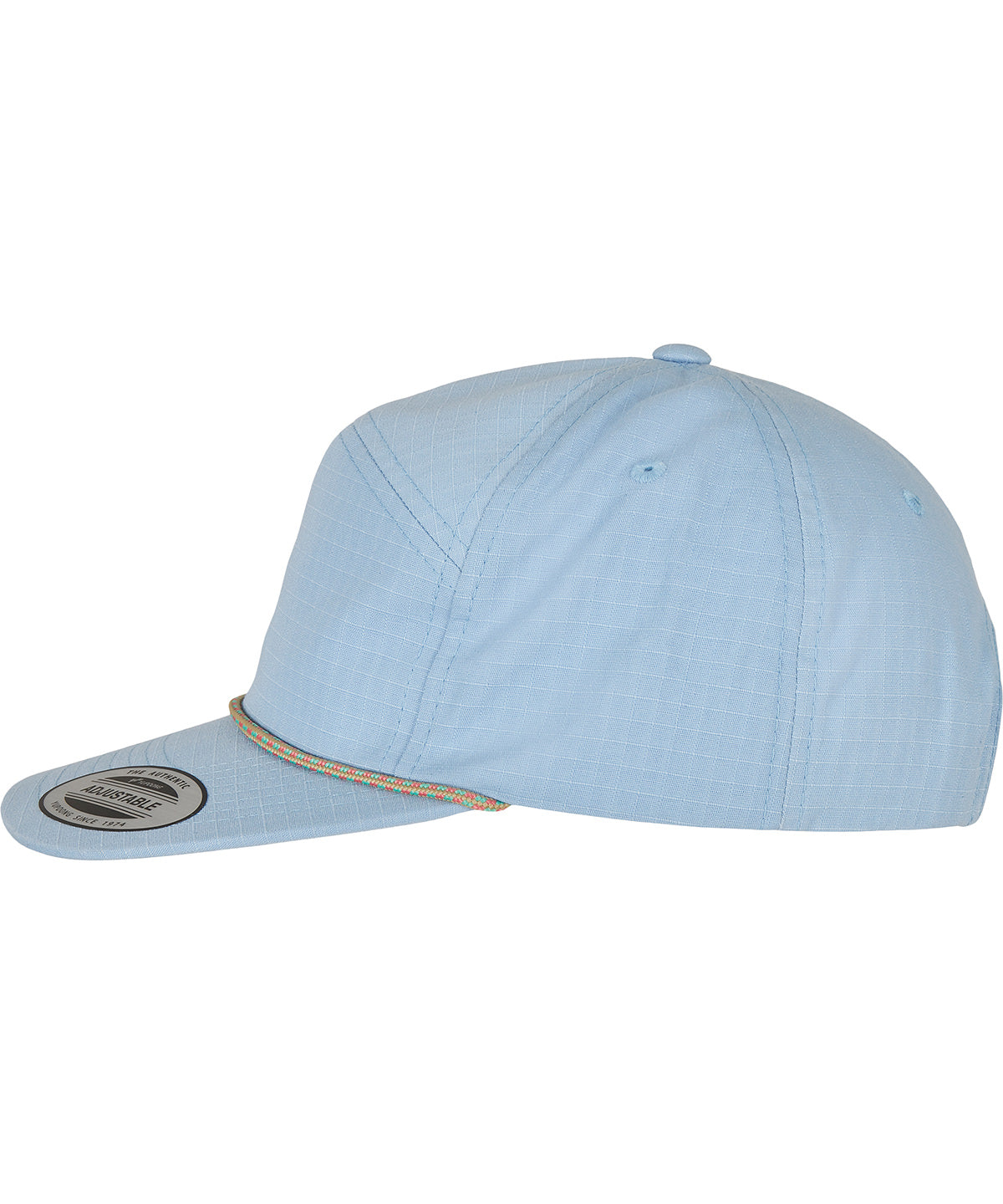Colour braid jockey cap (7005CB)