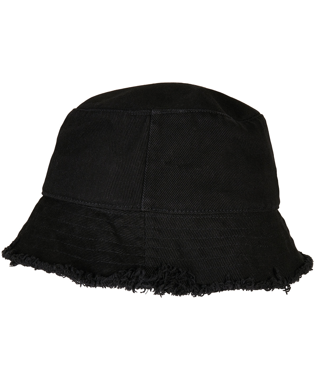 Open edge bucket hat