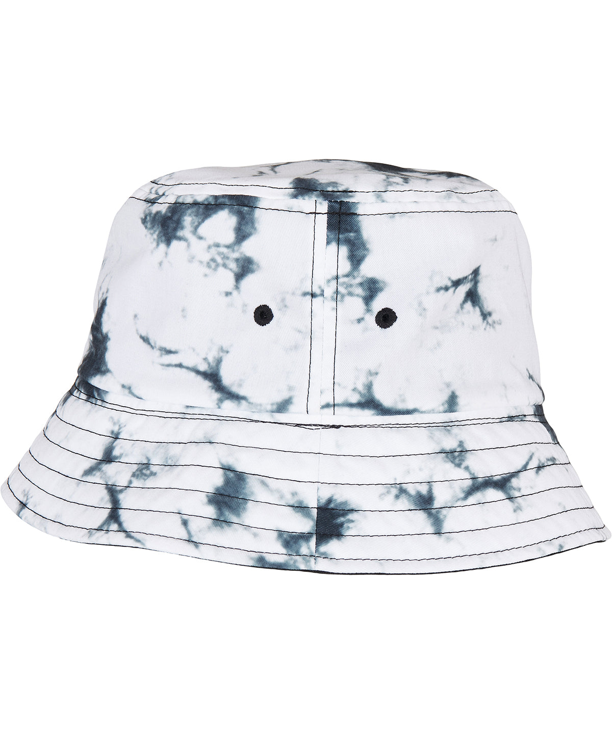Batik dye reversible bucket hat